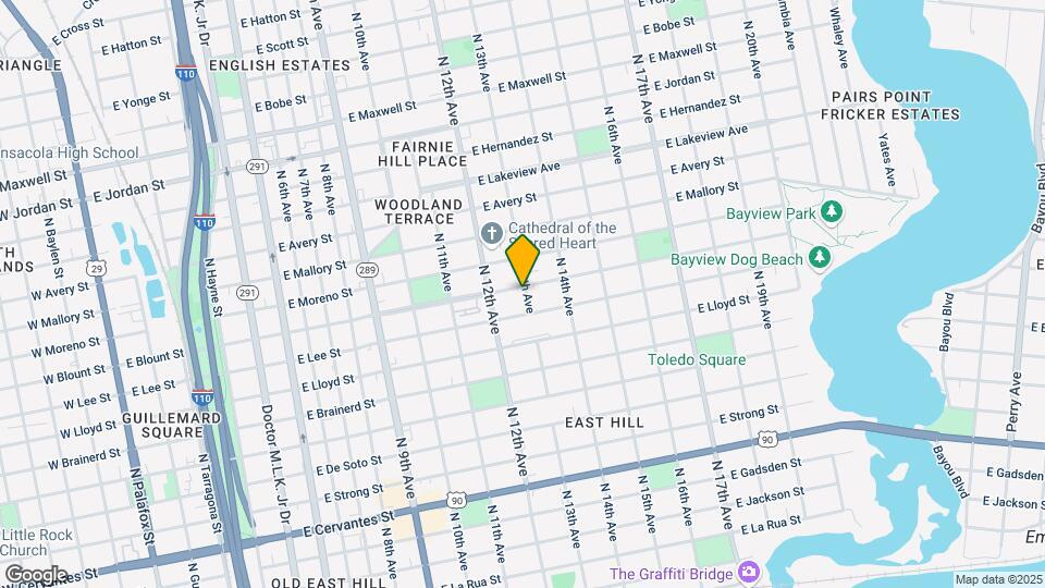 1225 E Blount St Mapa y Detalles de la Ubicación