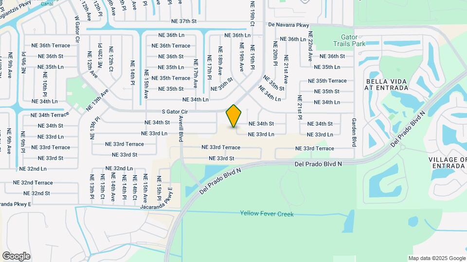 3340 NE 19th Ave Map and Location Details