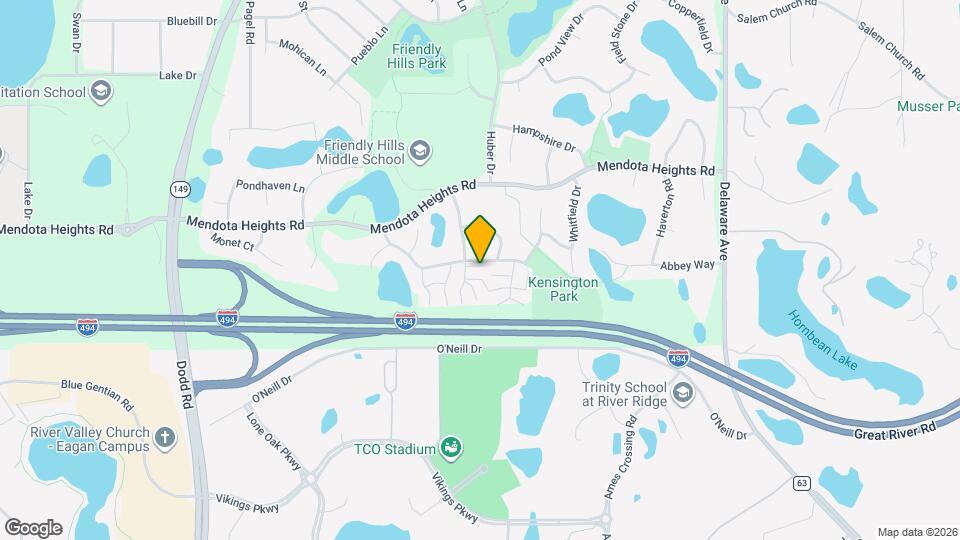 2556 Lockwood Dr Map and Location Details