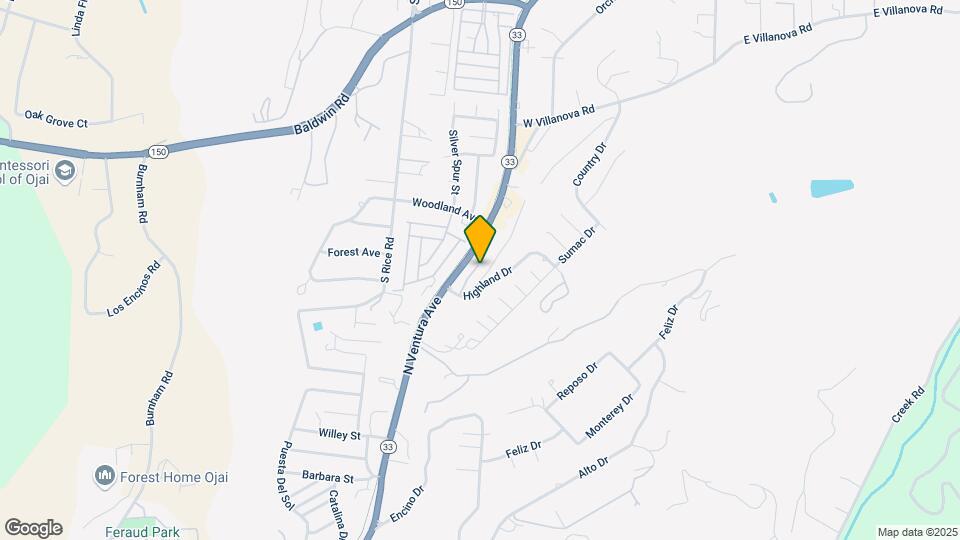 Ojai Heights Mapa y Detalles de la Ubicación