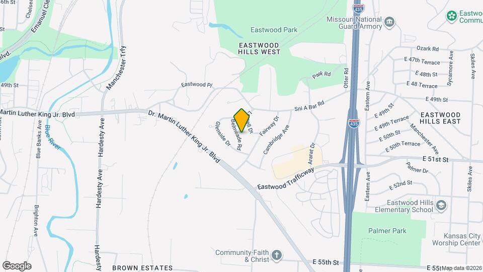 5039 Belmeade Rd Map and Location Details