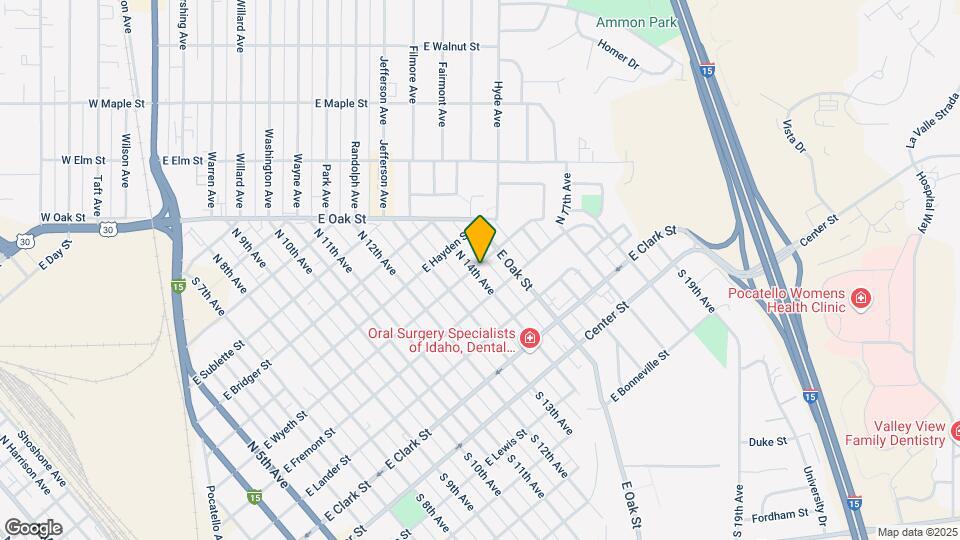 1509 E Wyeth St, Unit Lower Map and Location Details