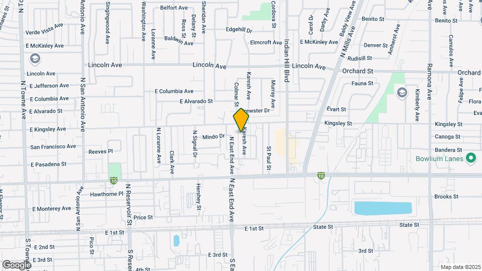 713 Karesh Ave Map and Location Details