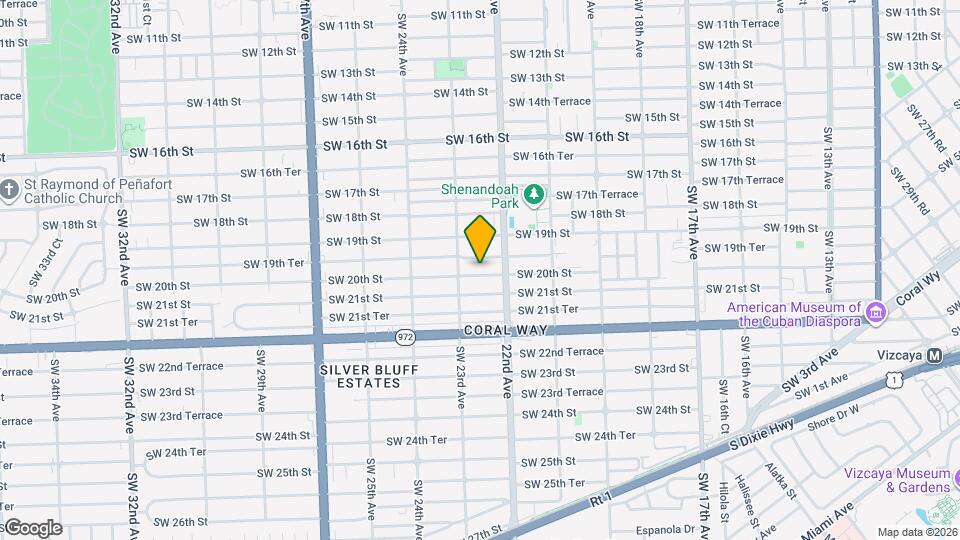 2251 SW 20th St Mapa y Detalles de la Ubicación