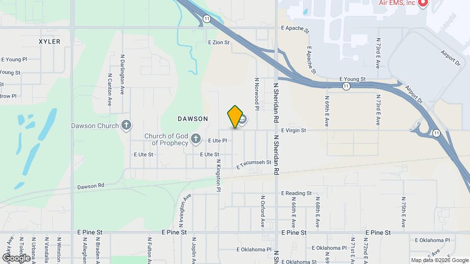 2045 N Maplewood Ave Map and Location Details