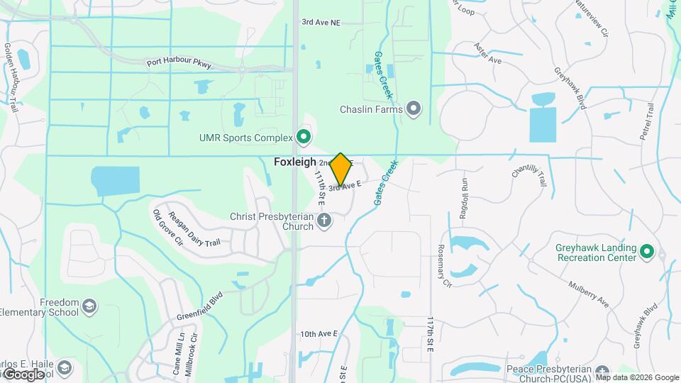 11118 3rd Ave E Map and Location Details