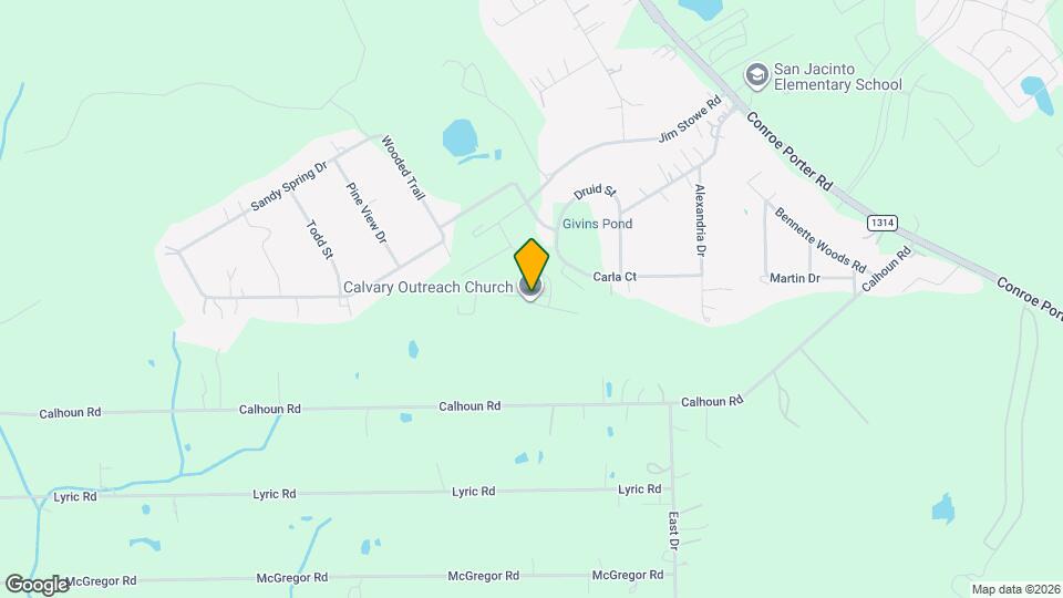 14525 Chapperal Pipeline Rd Mapa y Detalles de la Ubicación