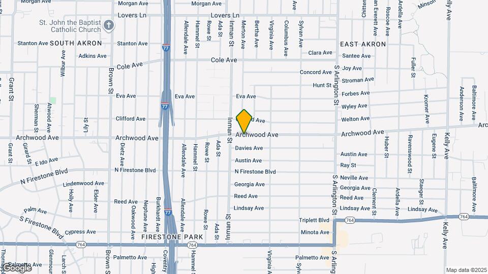 788 E Archwood Ave Map and Location Details