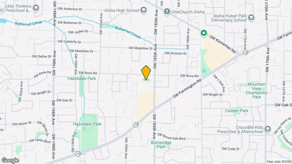 18636 SW Tara Meadows Ct Map and Location Details