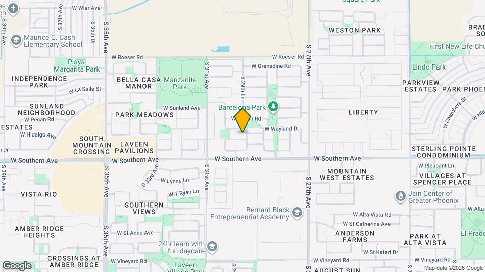 2920 W Jessica Ln Mapa y Detalles de la Ubicación