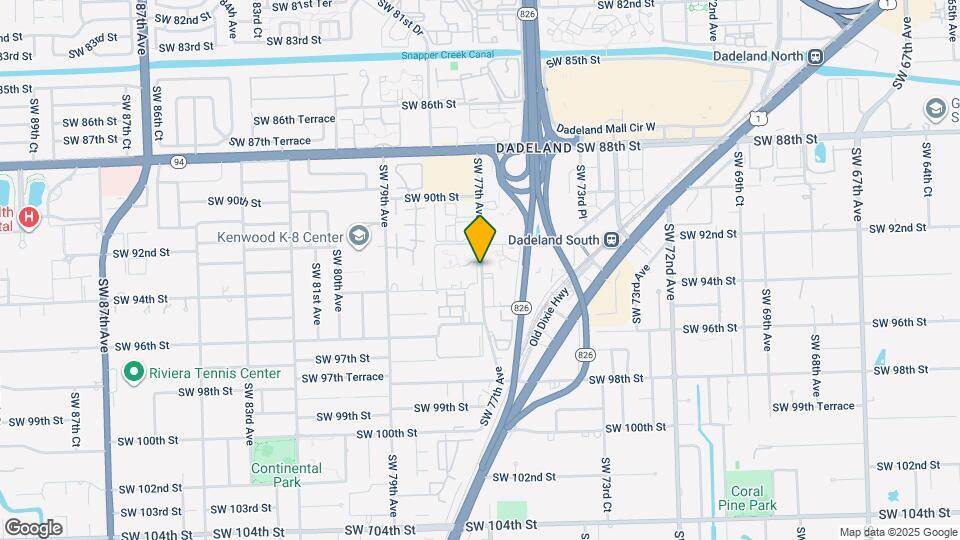 9456 SW 77th Ave, Unit T4 Map and Location Details