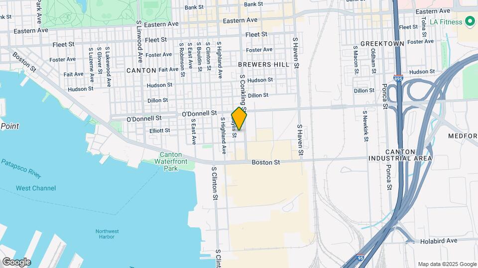 Domain Brewers Hill Mapa y Detalles de la Ubicación