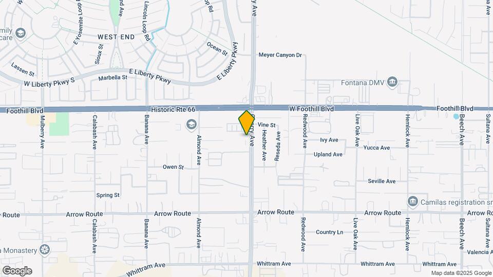 Hacienda Mobile Home Park Map and Location Details