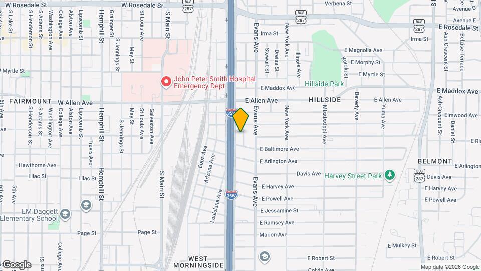 1920 Missouri Ave Map and Location Details
