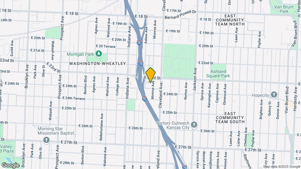 2314 Monroe Ave Map and Location Details