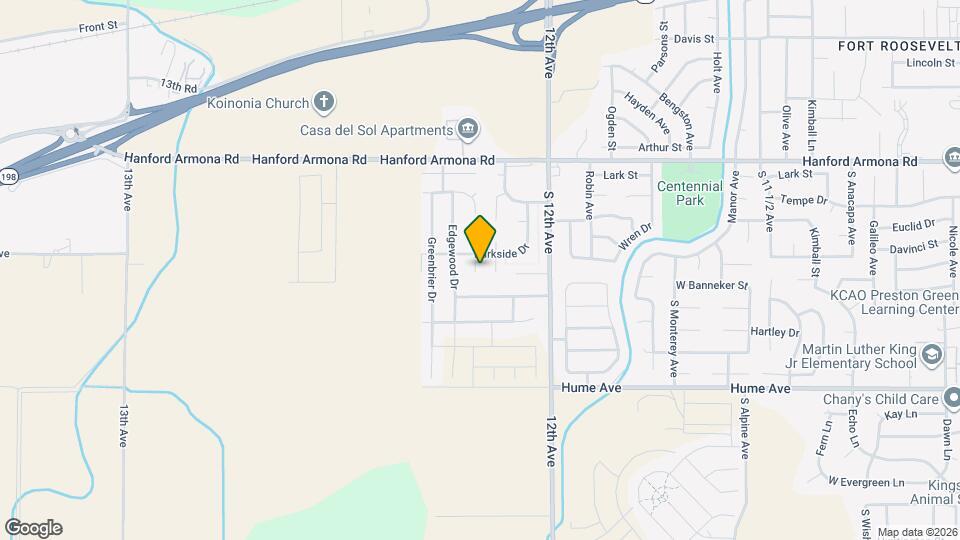 1225 Elberta Dr Map and Location Details