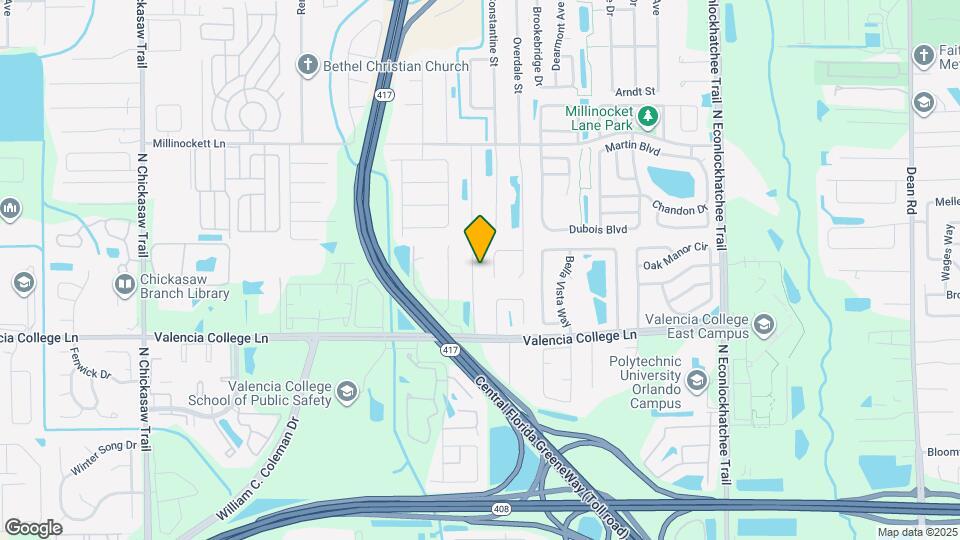 937 Grassy Island Ln Map and Location Details