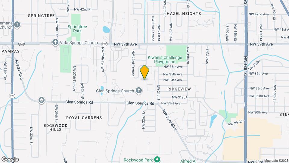 3331 NW 21st Dr Map and Location Details