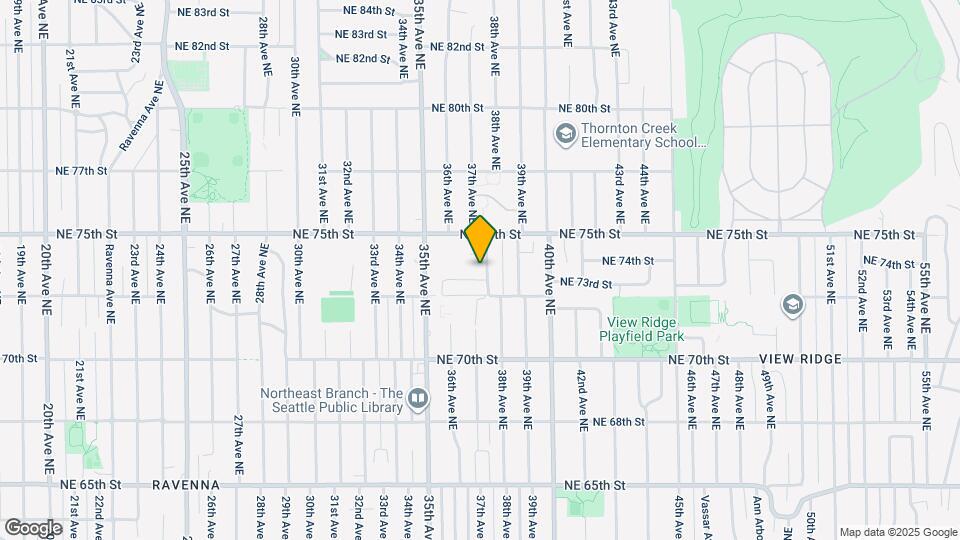 7327 38th Ave NE, Unit 4 Map and Location Details