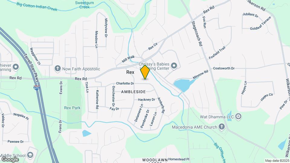 3800 Charlotte Dr Map and Location Details