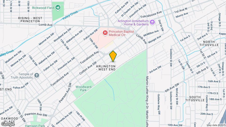 909 McMillon Ave SW Mapa y Detalles de la Ubicación