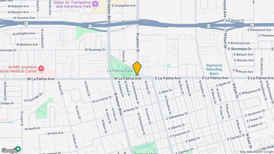155 W La Palma Ave, Unit 4 Map and Location Details
