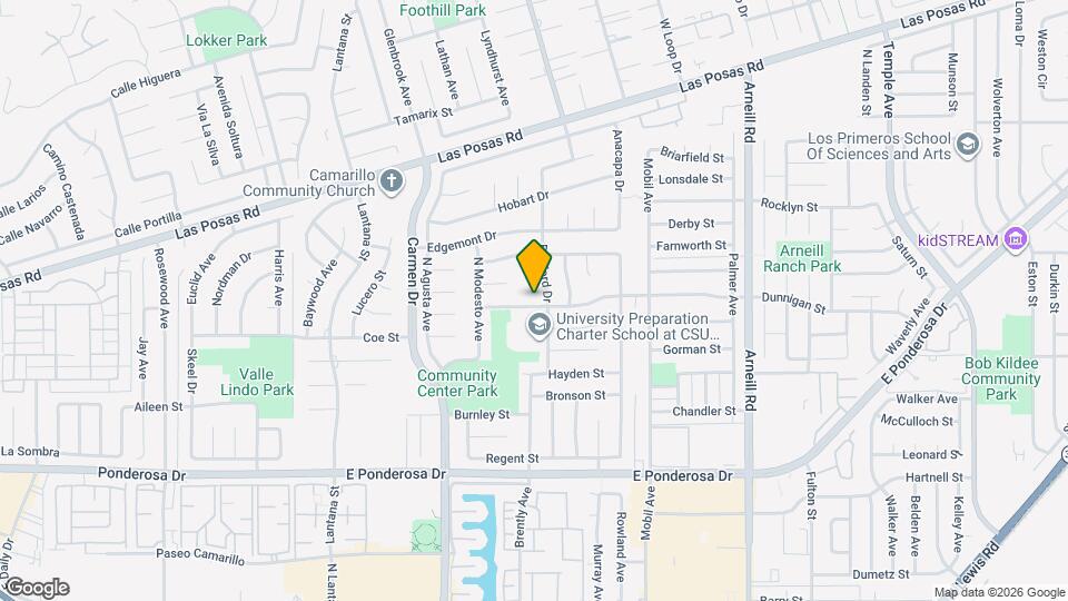 1767 Dunnigan St Map and Location Details