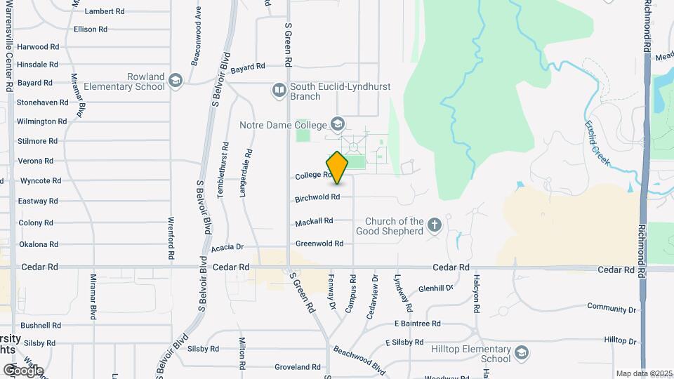 4537 Birchwold Rd Map and Location Details