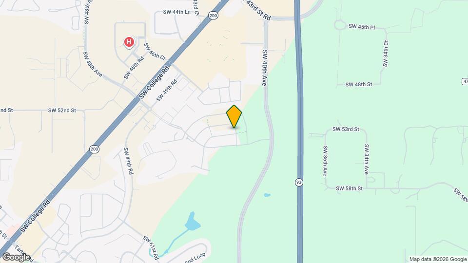 4163 SW 53rd Ln Rd Map and Location Details