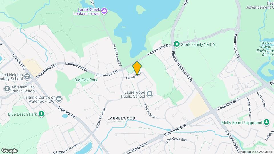 216 Pineland Ct Map and Location Details