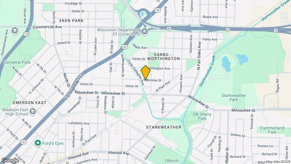 3009 Hermina St Map and Location Details