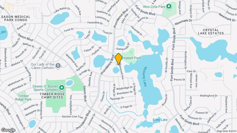 1254 Briarwood Ave Map and Location Details