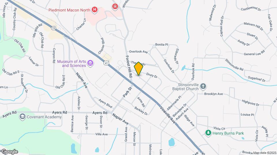 3846 Ridge Ave Map and Location Details