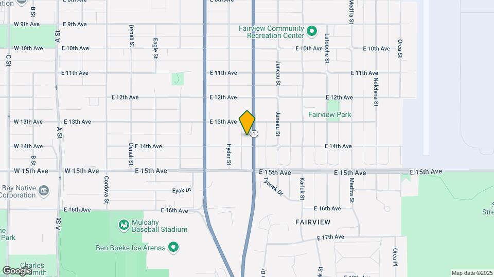 1338 Ingra St Map and Location Details