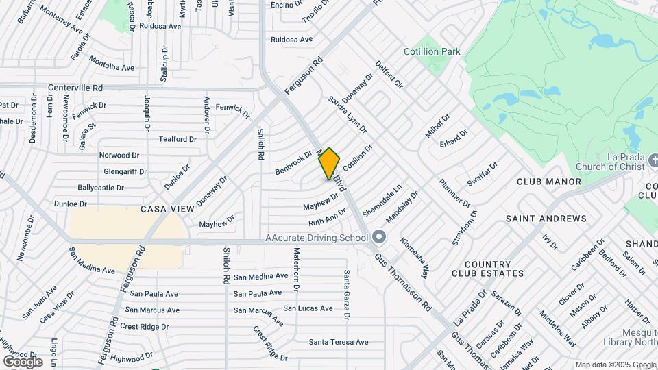 10746 Cotillion Dr Map and Location Details