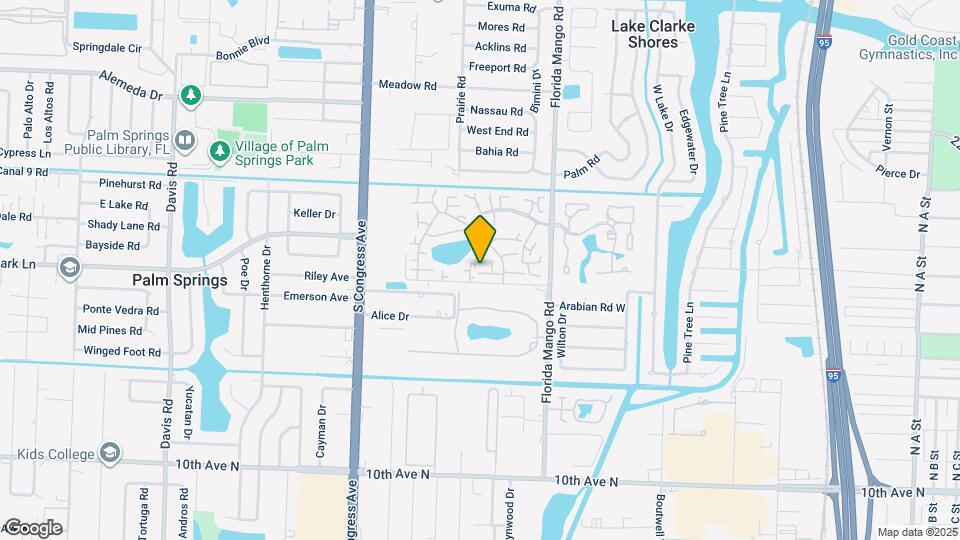 265 Lake Arbor Dr Map and Location Details