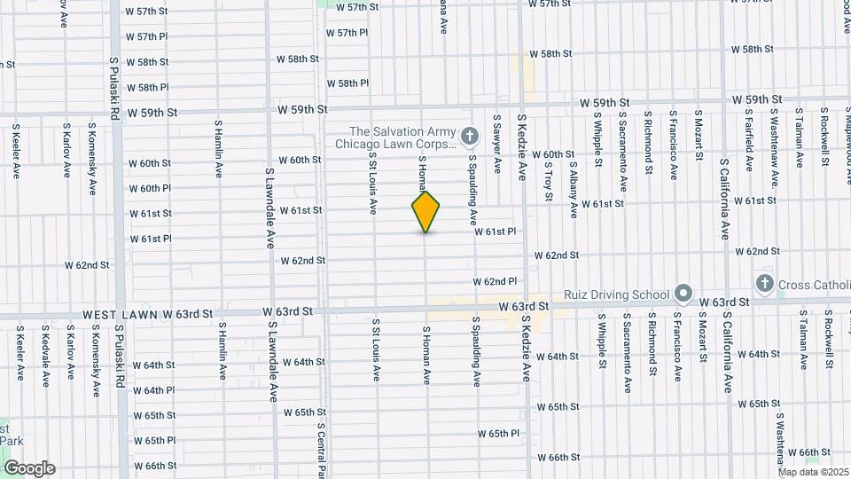 6133 S Homan Ave-Unit -3359-1 Map and Location Details