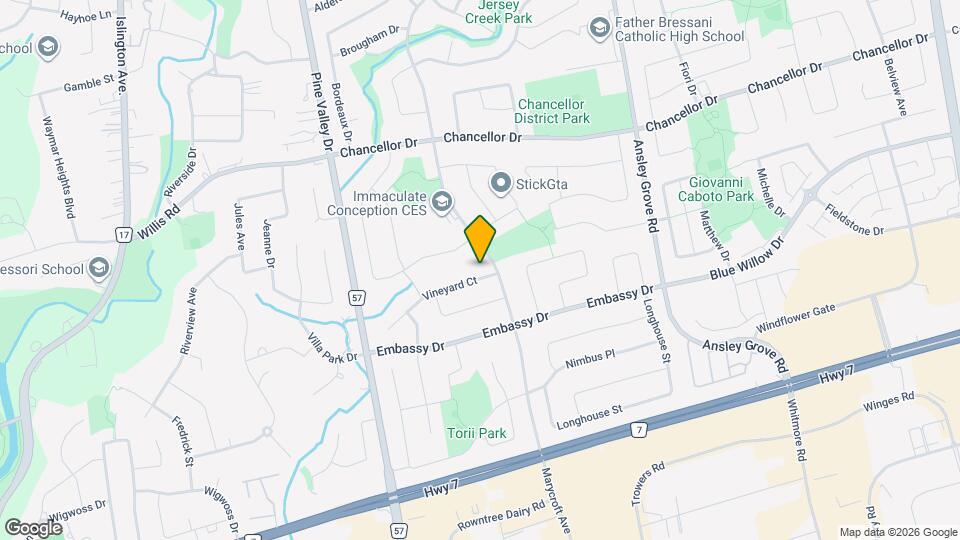 16 Vineyard Ct Map and Location Details