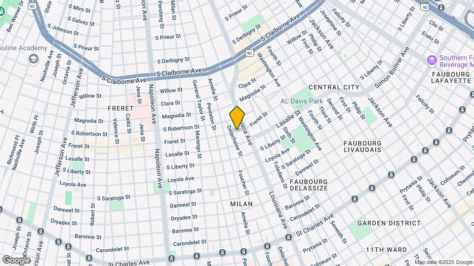 3426 Freret St Map and Location Details
