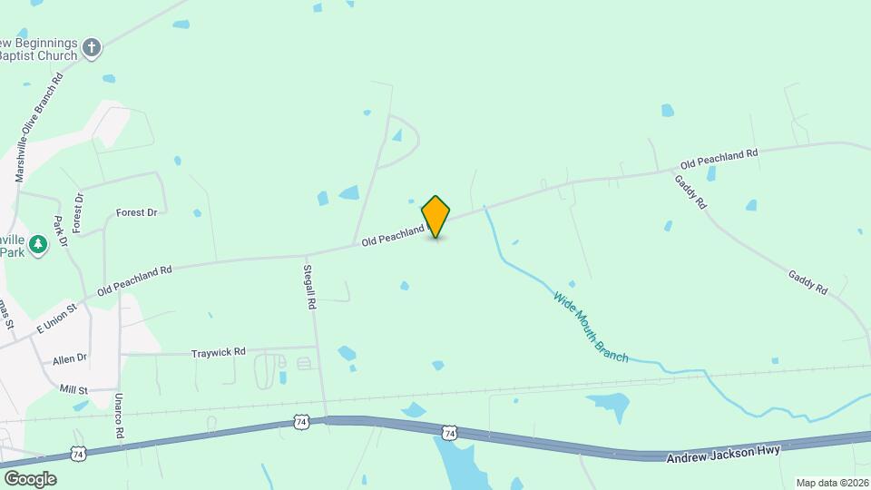 1422 Old Peachland Rd Map and Location Details