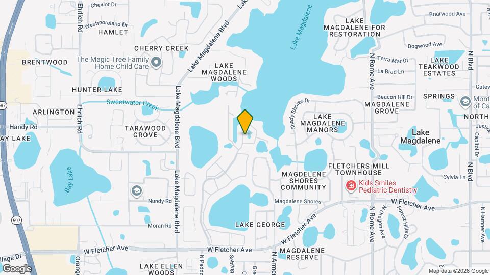 13691 Orange Sunset Dr Map and Location Details