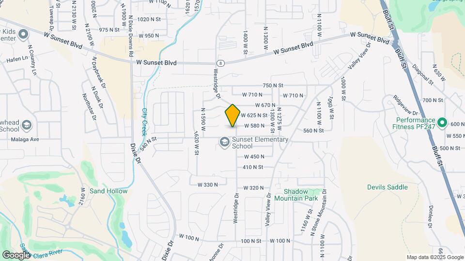 561 Westridge Dr Map and Location Details