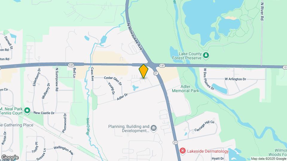121 Yorktown Ct Map and Location Details