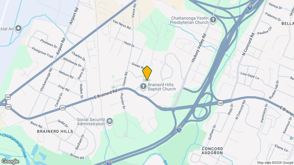 1220 Franklin Dr Map and Location Details