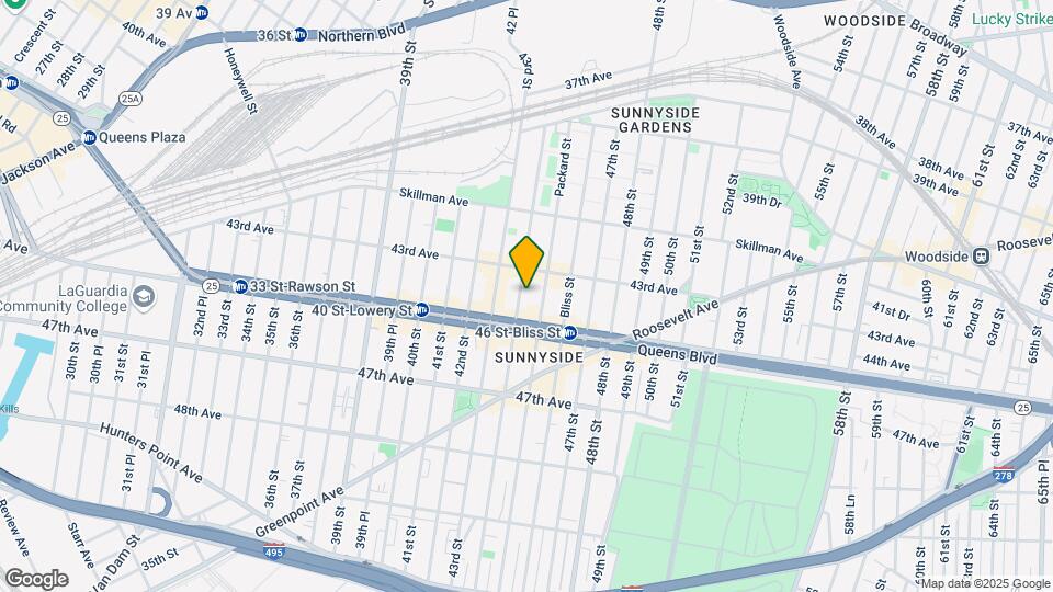 43-25 44th St Map and Location Details