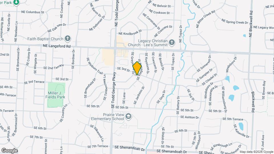 302 SE Flagstone Dr Map and Location Details