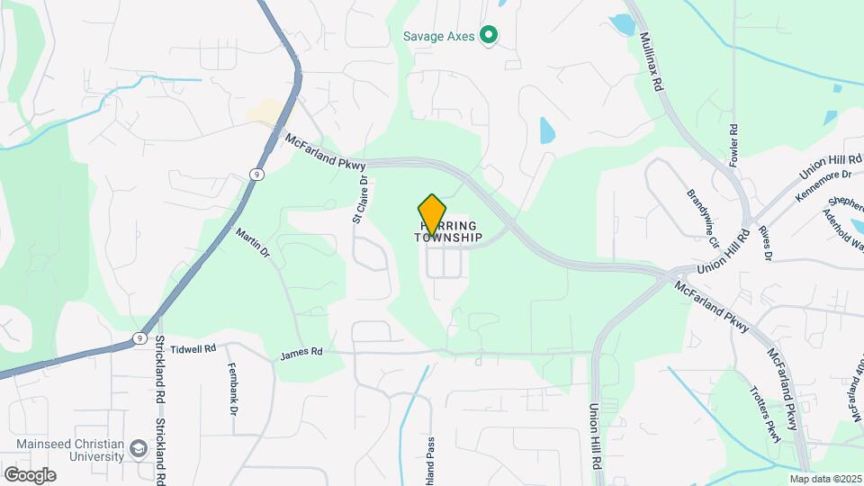 1115 Township Cir Map and Location Details