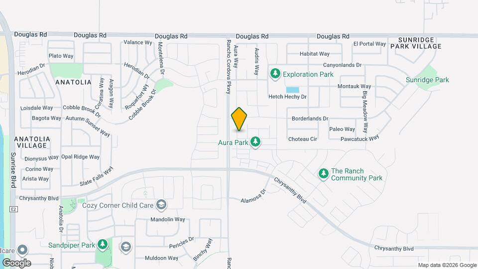 4175 Aura Way Mapa y Detalles de la Ubicación