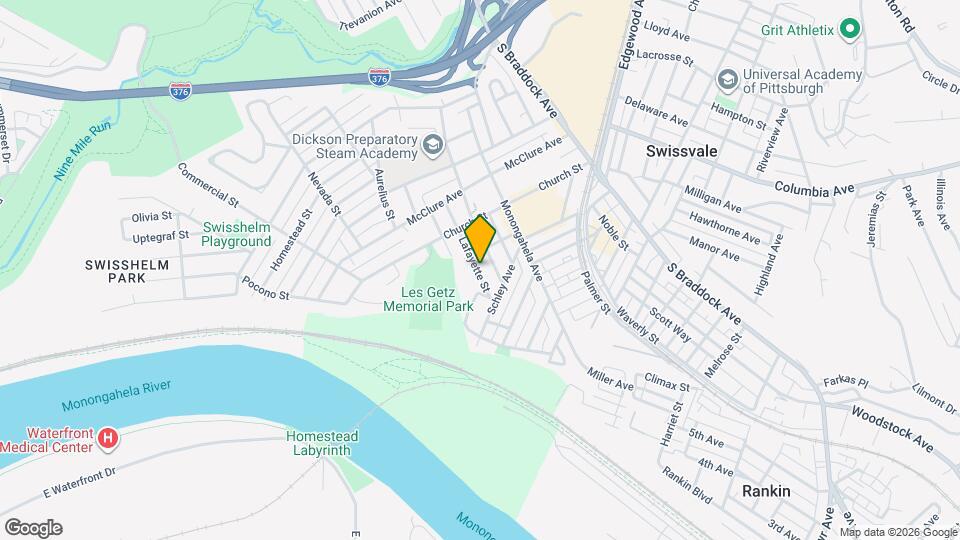 2017 Lafayette St Map and Location Details