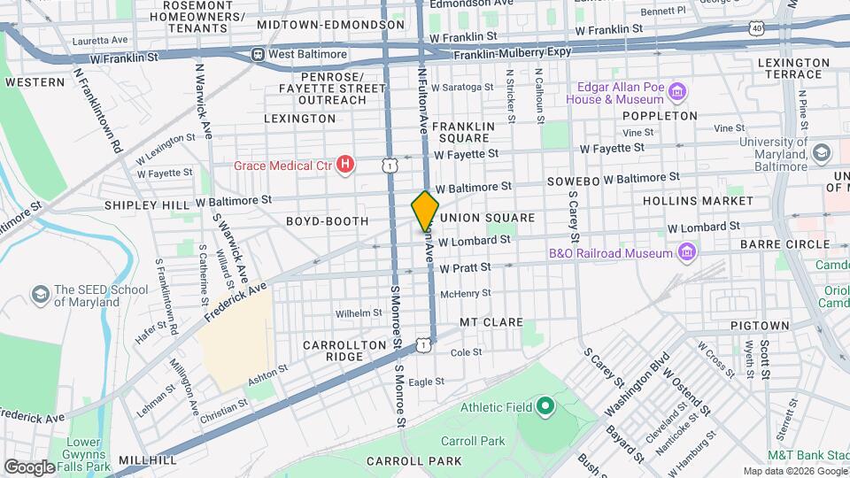 54 S Fulton Ave, Unit 54 S Fulton Ave Map and Location Details